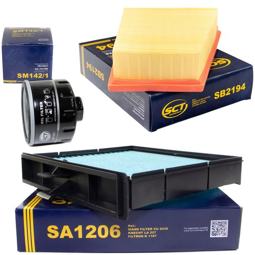 Inspektionspaket filterset sct - filterset,