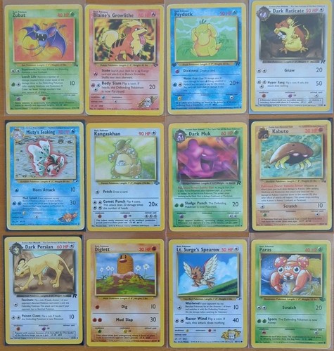 Vintage pokemon karten - pokemon,
