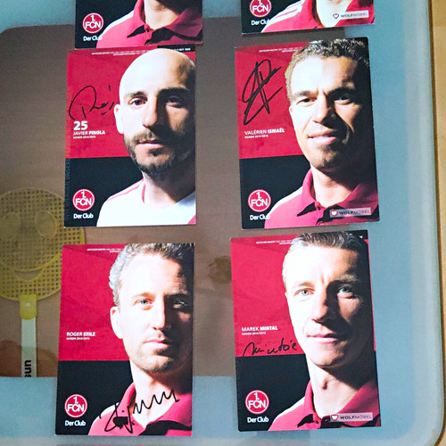 Nürnberg signierte - fc,