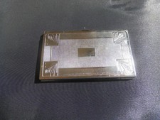 Kartenetui Kreditkartenetui Visitenkartenetui Scheckkartenetui verziert Metall