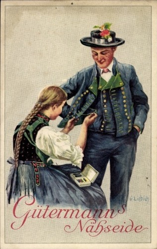 Künstler liebich - künstler, ak
