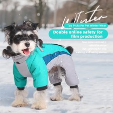 Hundemantel Winter Winddicht Hundejacke Warme Reflektierende Weste S-3XL