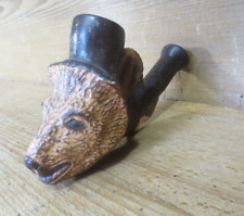 Pfeifenkopf Ton Bärenkopf