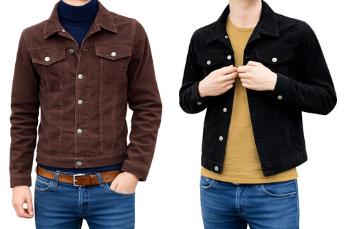 Herren cordjacke western style - herren,