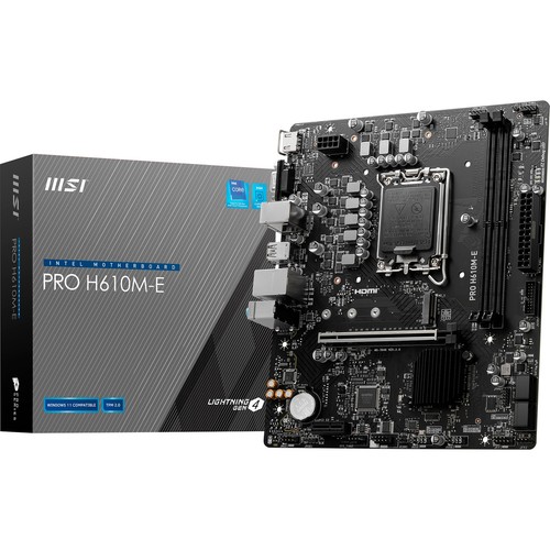Msi pro h610m - msi, ddr5