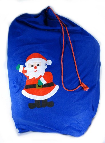 Blauer weihnachtsmann sack - weihnachtsmann, 63