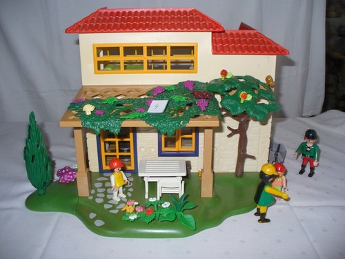 Playmobil ferienhaus mit - ,