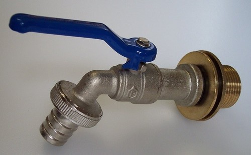 Auslaufhahn für - 3/4",