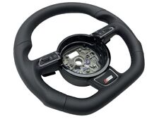 AUSTAUSCH Lenkrad Multifunktion Schaltwippen AUDi A6 C7 4G Abgeflacht S-Line