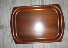 Servier Tablett klein Teakholz