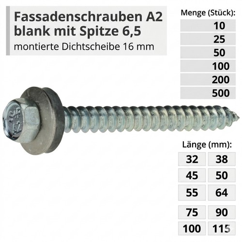 Fassadenschrauben