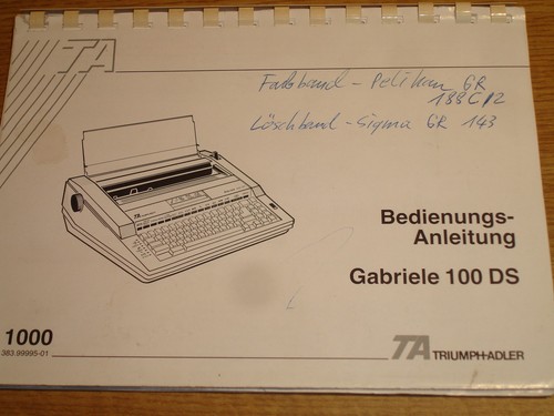 Bedienungsanleitung - bedienungsanleitung, ta