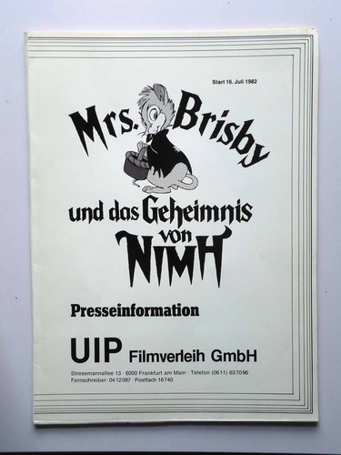 Mrs brisby und das geheimnis - und,