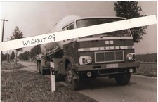 Oldtimer-Foto DDR VEB KVK Saalfeld LKW Jelcz Sattelzug Zementtransporter