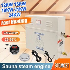 Dampfgenerator 380V 220V Dampferzeuger Dampfdusche Dampfgerät Sauna Bath Hause