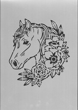 Schablone für Wände Airbrush