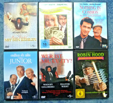 6x Komödien-Klassiker: Millionenraub; Junior; Nothing in Common, Robin Hood u.a.