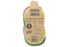 Genius 2in1 Mikrofaser-Schwamm