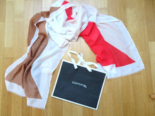 Tuch, Schal comma, rot creme