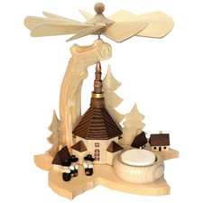 Blattpyramide Massivholz