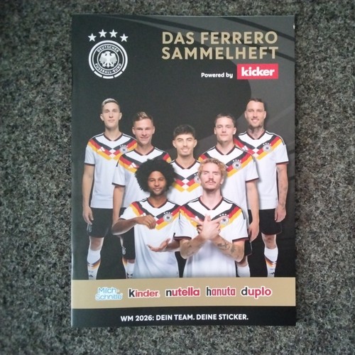 Dfb ferrero sammelheft - dfb,