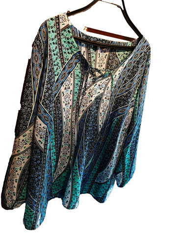 Hübsche gemusterte bluse von - bluse,