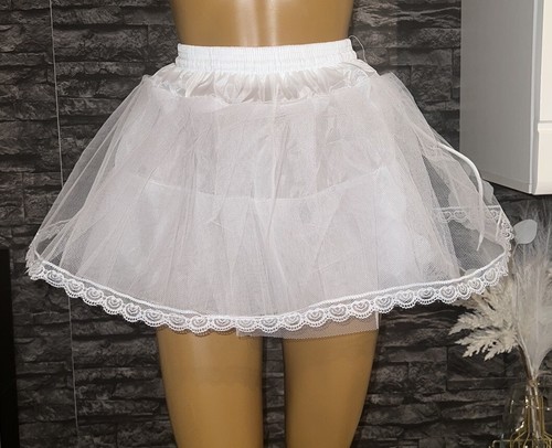 Gothic rock nylon unterrock - nylon,