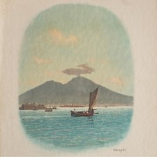 Menükarte HAPAG Lloyd MS Wilhelm Gustloff Bordessen Neapel 1938