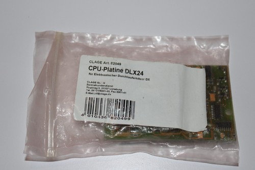 Clage 82049 cpu platine dlx24 - 82049, cpu-platine