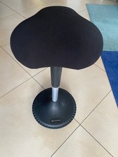 Ergotopia Ergonomischer Stehhocker – Schwarz – Höhenverstellbar (60–86 cm)