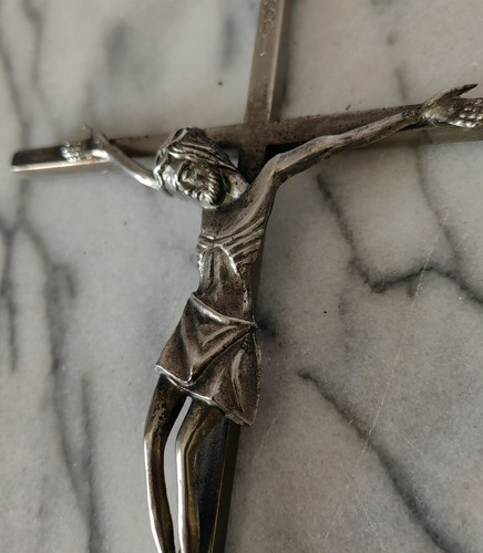 Jesus kreuz metall silber - kreuz,