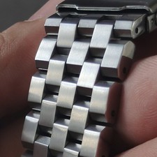 Gebürstetes Armband 18mm 20mm 22mm 24mm 26mm Schweres Edelstahl Uhrenarmband