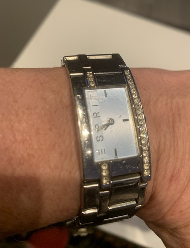 Esprit armbanduhr damen silber - damen,