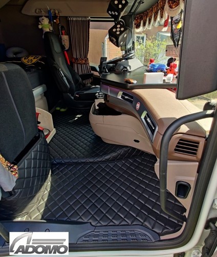 Lkw kunstleder fußmatten mit - kunstleder,
