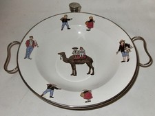 Vintage Porzellan Chrom Kinder