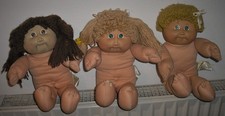 3 Cabbage Patch Kids Puppen