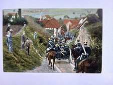 Feldpost 1. WK Geschütz-Abteilung im Manöver