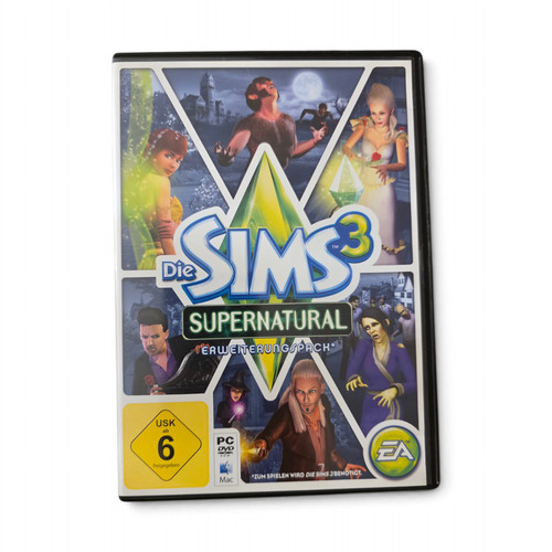 Die sims supernatural dvd - pc,