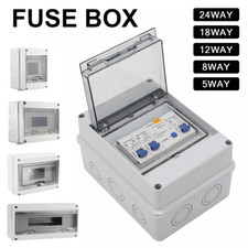 IP65 Sicherungskasten Feuchtraum Verteilerkasten Aufputzverteiler Kleinverteiler