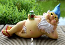 Zwerg Gartenzwerg Figur Garten