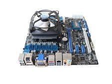 1x ASUS P8H77-M PRO +AMD A10-6700 + 16 GB RAM  Mainboard