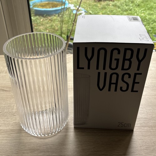 Lyngby vase glas - glas, glasvase