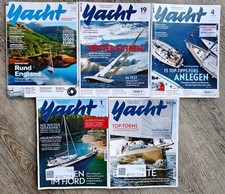 Zeitschrift YACHT - 5 Hefte - Guter Zustand - YACHTING boot segeln