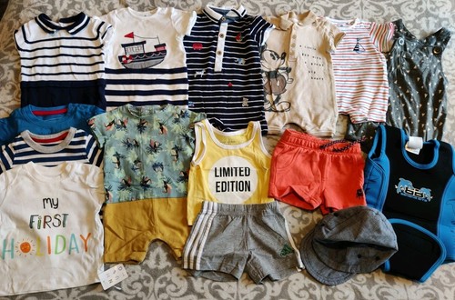 Baby jungen sommer - sommer, urlaub