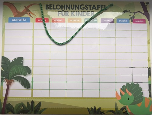 Belohnungstafel für kinder - belohnungstafel,