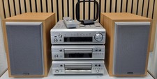 Denon Mini-System D-F101 - CD & MC - Hifi Stereoanlage Kompaktanlage - mit FB