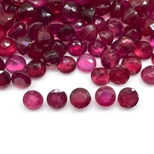 2 Stück natürliche rosa/rote