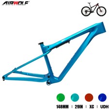 Airwolf  29 Zoll Plus Carbon MTB Rahmen Suspension Fahrrad 29er Mountainbike