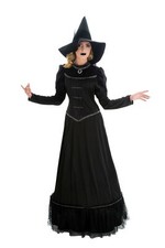 Hexenkostüm m Hut Damen