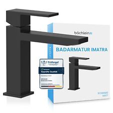 Bächlein Wasserhahn fürs Bad kantig modern - Armatur auch für Aufsetzwaschbecken